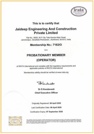 IRATA-certificate